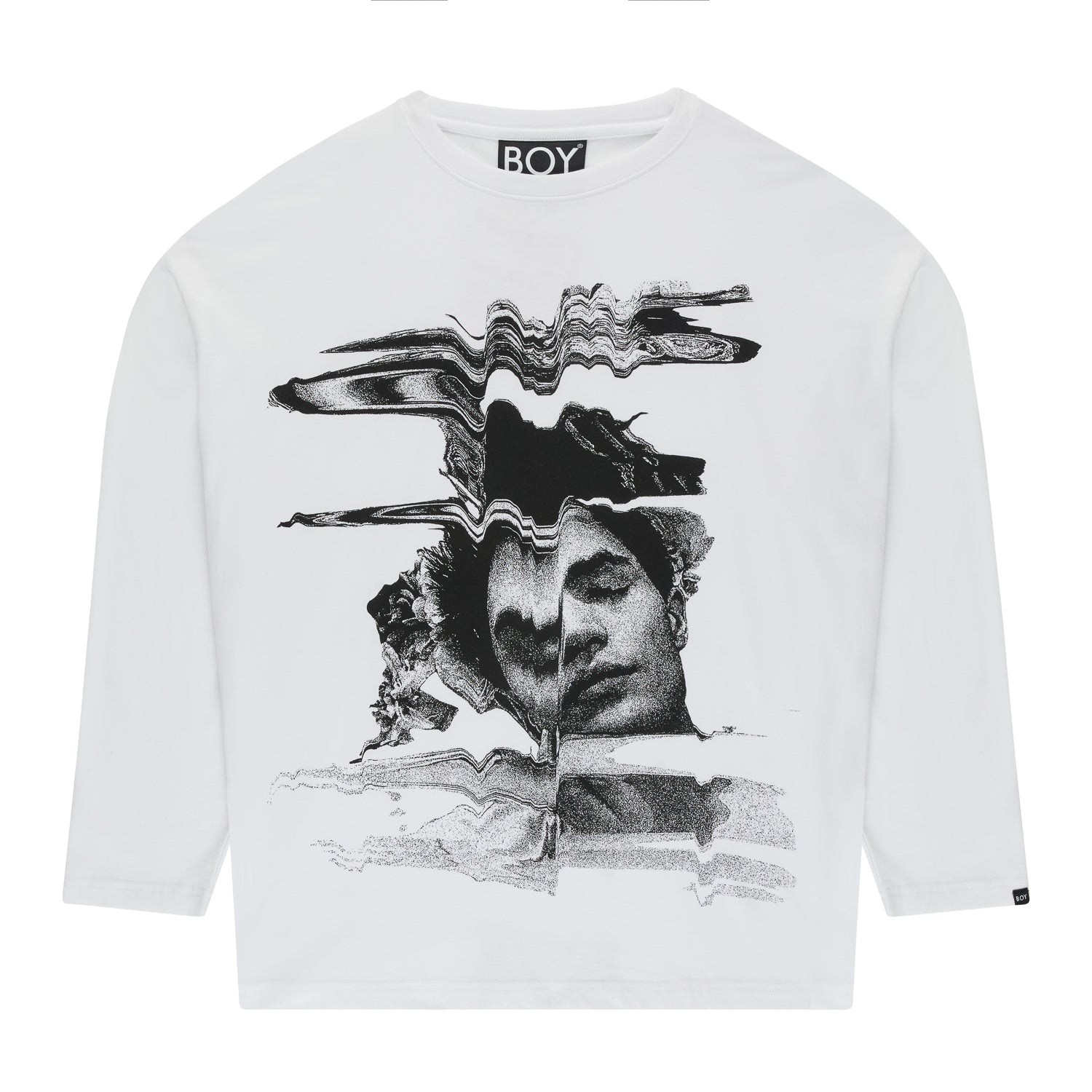 Art-Inspired Oversized Graphic Sweater