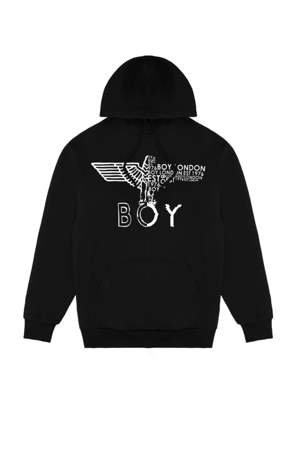 トップス Boy London logo print hoodie BOY EAGLE CONCEALED HOODIE – BOY London