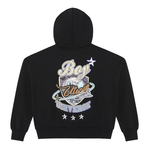 BOY London hoodie on white background