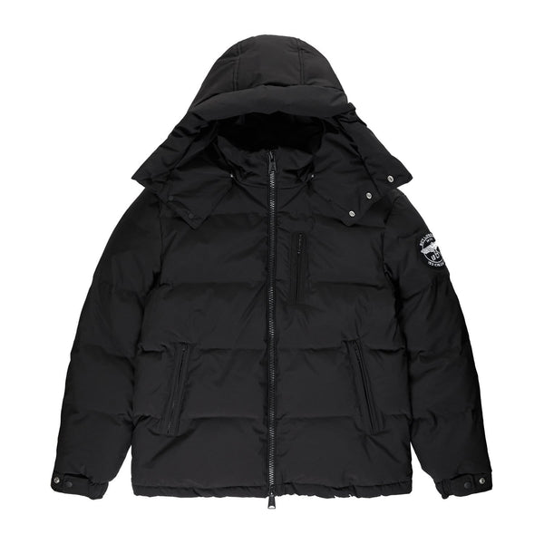 BLACK DOWN JACKET - BOY CALE