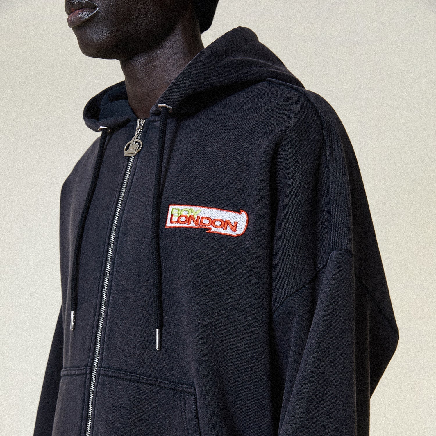 BOY London hoodie with zip