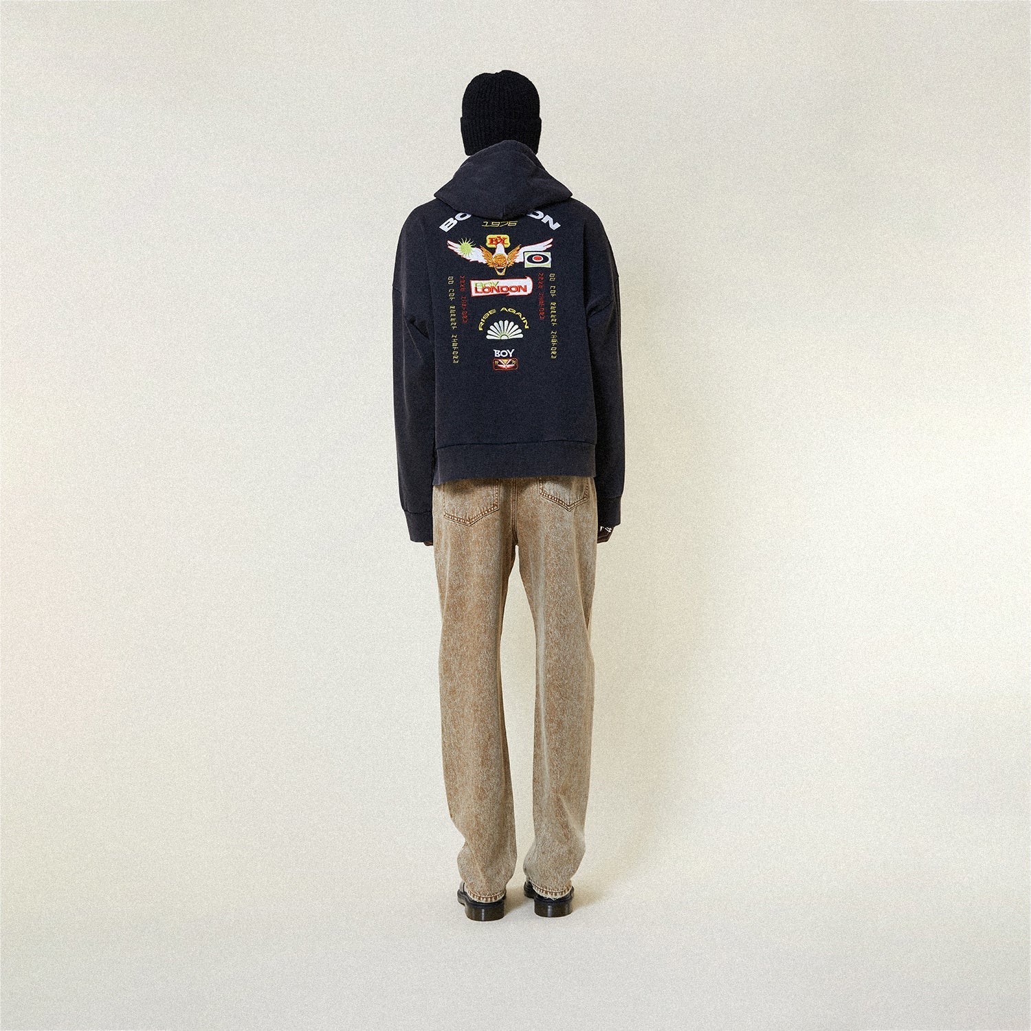 BOY London hoodie with zip