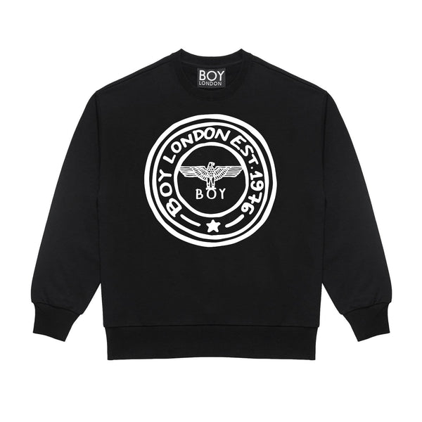BOY 1976 SWEATSHIRT BLACK BOY London