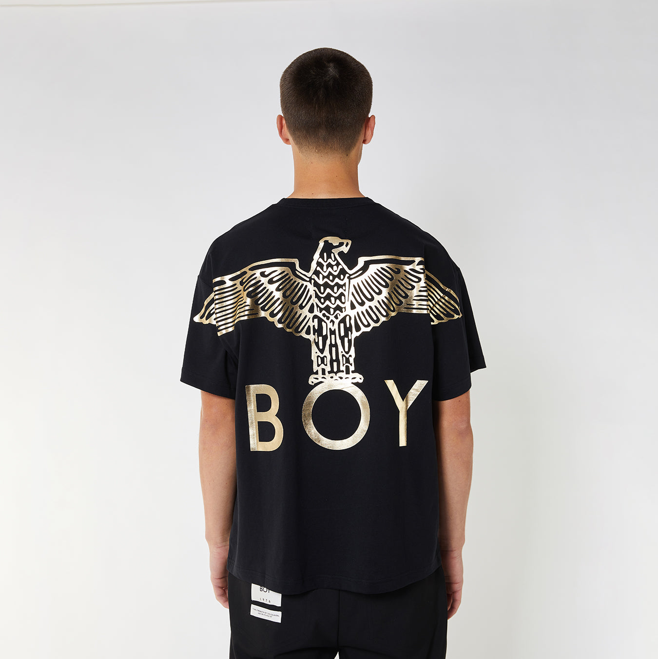 BOY LONDON★EAGLE GOLD PRINT T-SHIRT 半袖Tシャツ BOY Eagle Backprint Tee in Gold | Graphic T-Shirts | BOY London