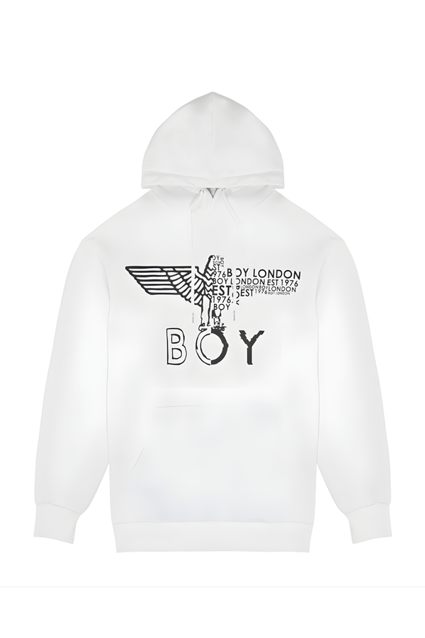 トップス Boy London logo print hoodie BOY EAGLE CONCEALED HOODIE – BOY London