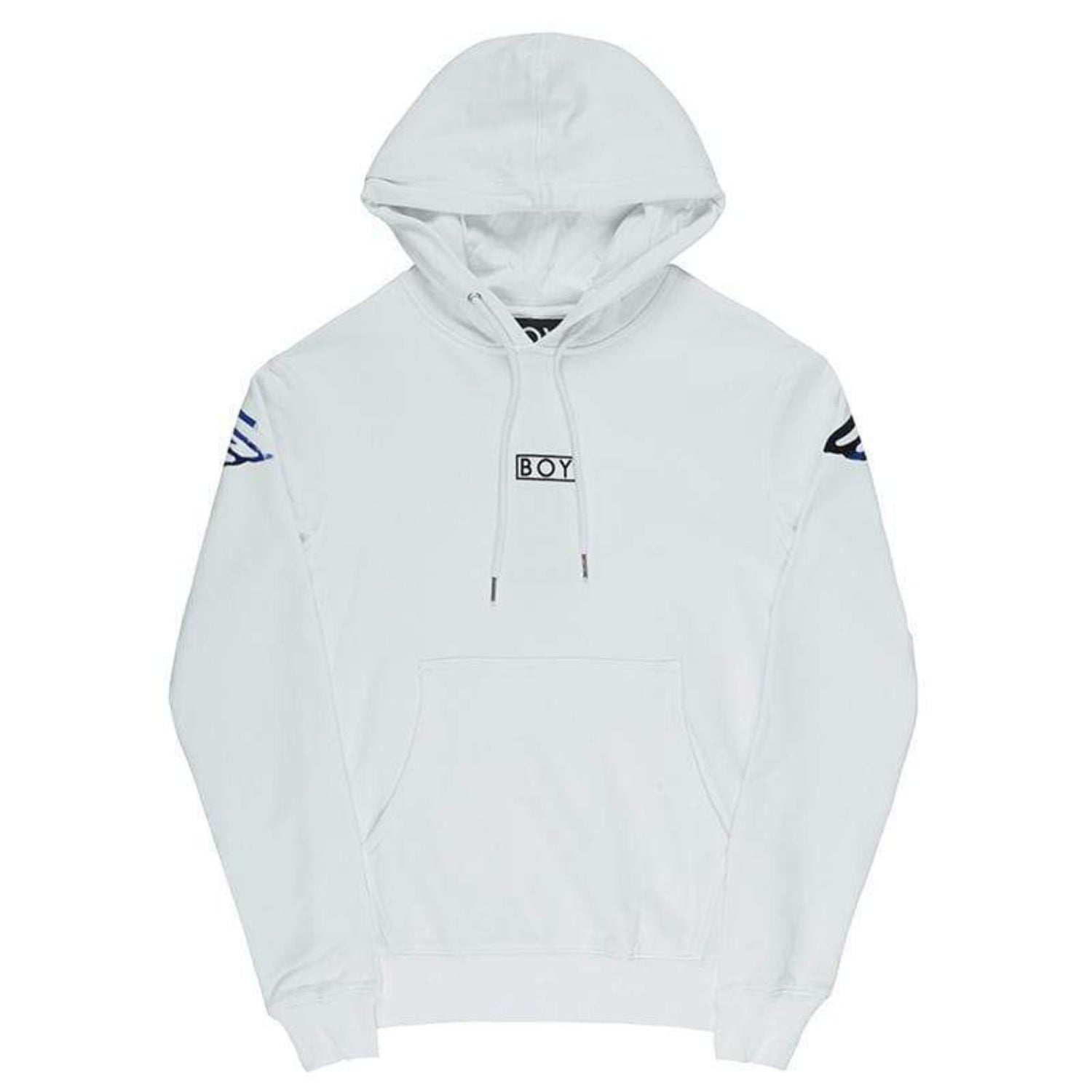 BOY EAGLE FLOCK HOODIE - WHITE