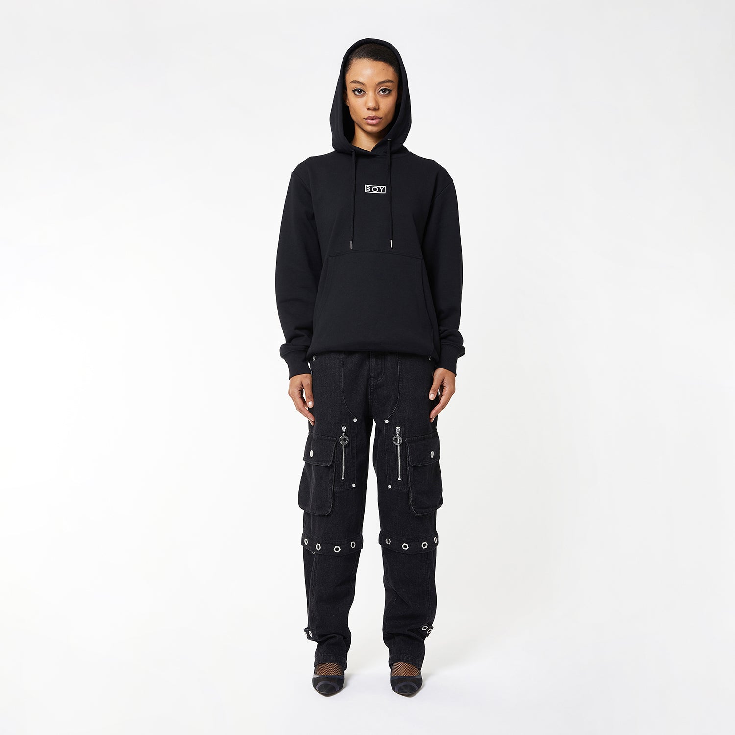 BOY EAGLE FLOCK HOOD | BOY-London.com – BOY London
