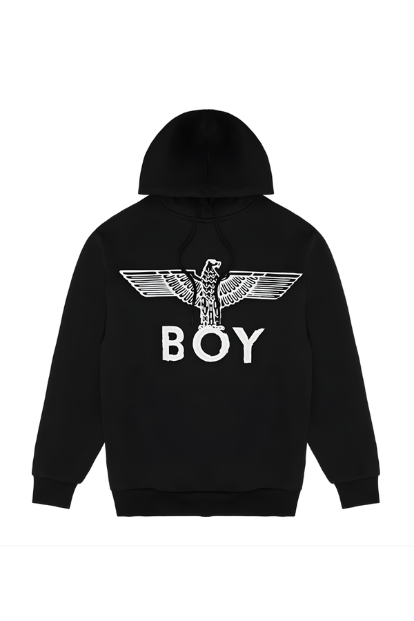 BOY London hoodie on white background