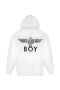 BOY London hoodie on white background