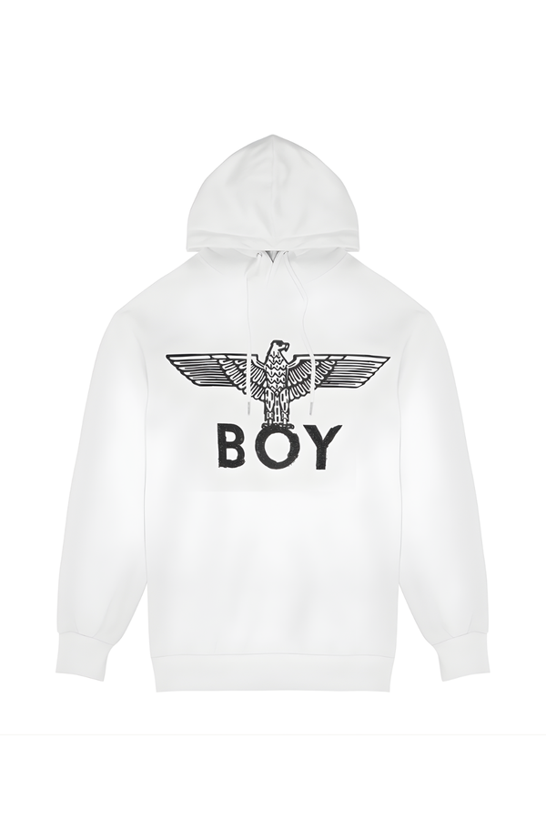 BOY London hoodie on white background