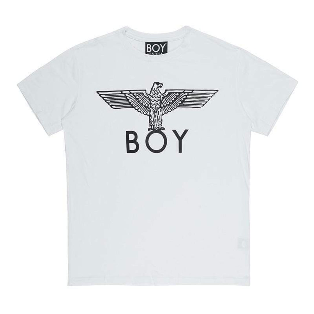 BOY EAGLE T-SHIRT - WHITE /BLACK