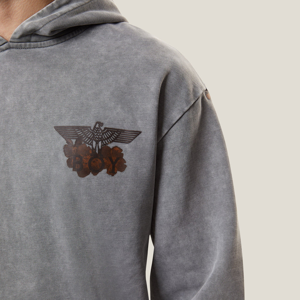 Boy London floral hoodie