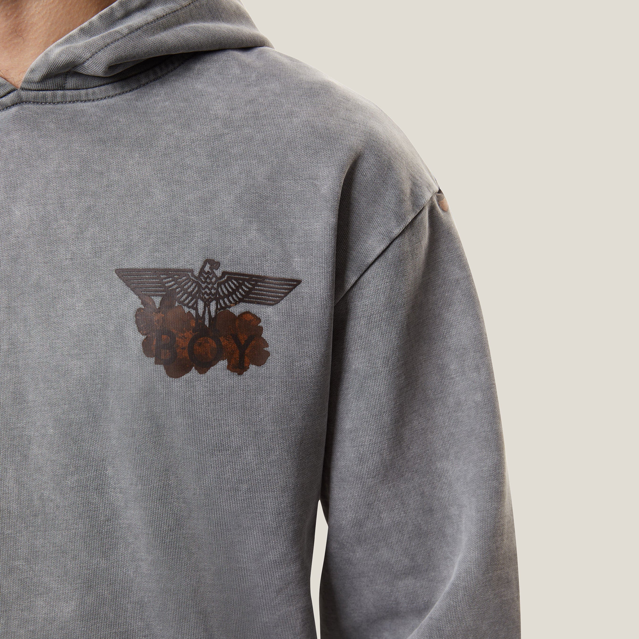 Boy London floral hoodie