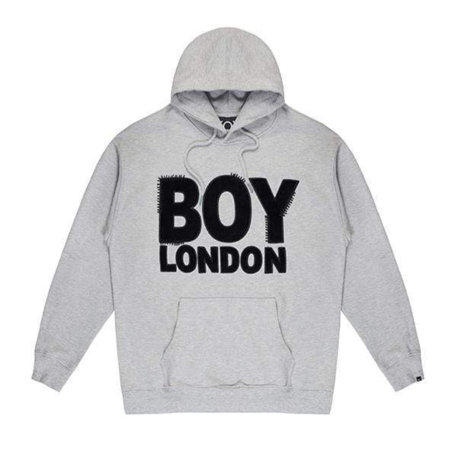 BOY SAINTS EMBROIDERY HOODIE - GREY