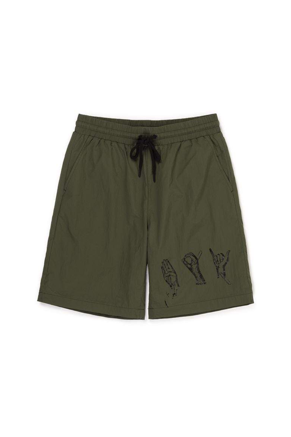 BOY London shorts on white background
