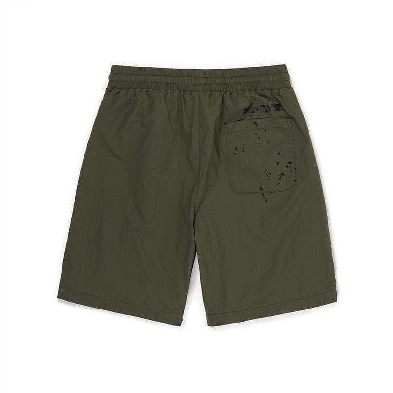 BOY SIGN NYLON SHORTS KHAKI