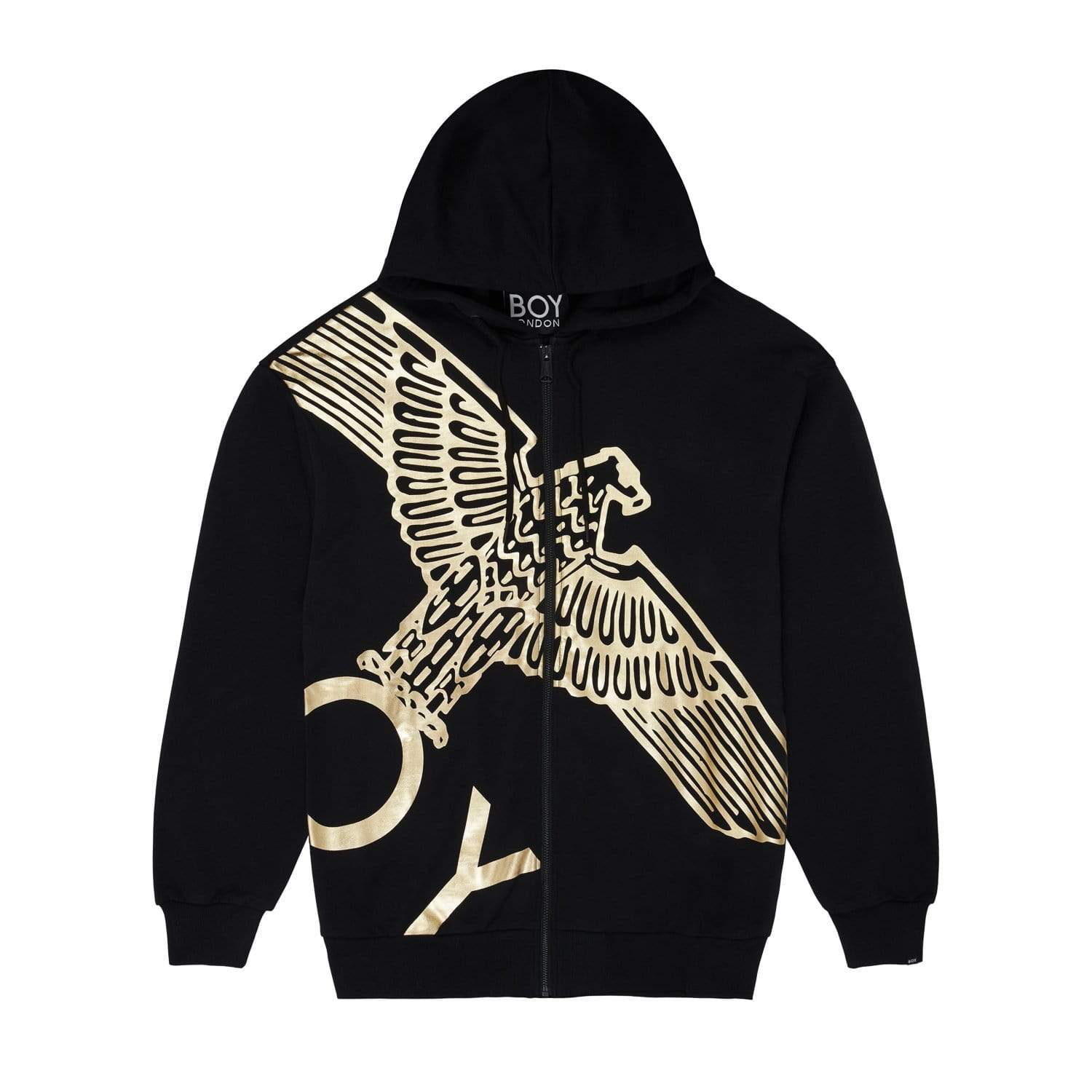 Boys gold hoodie on sale