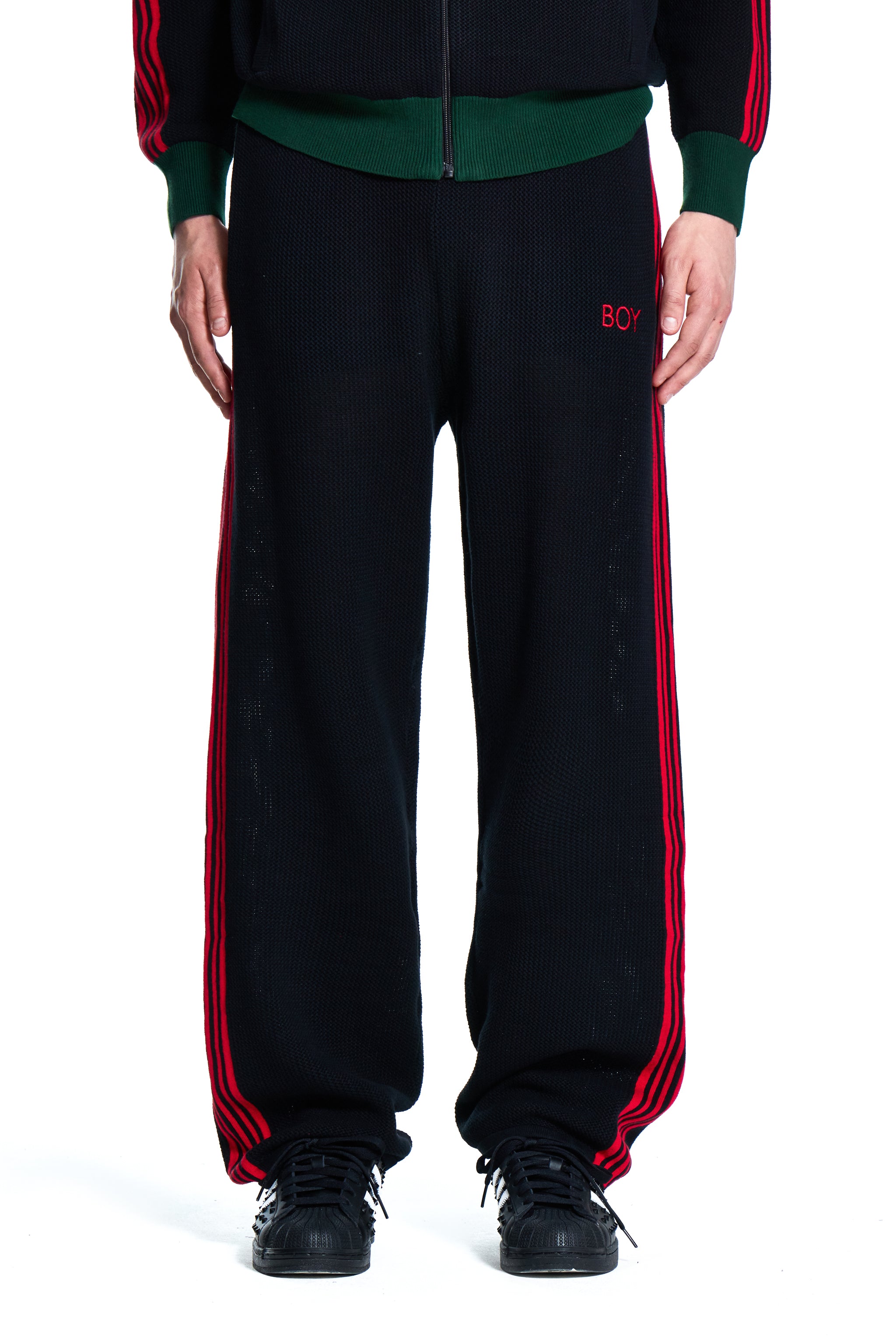 CROCHET TRACKSUIT TROUSERS