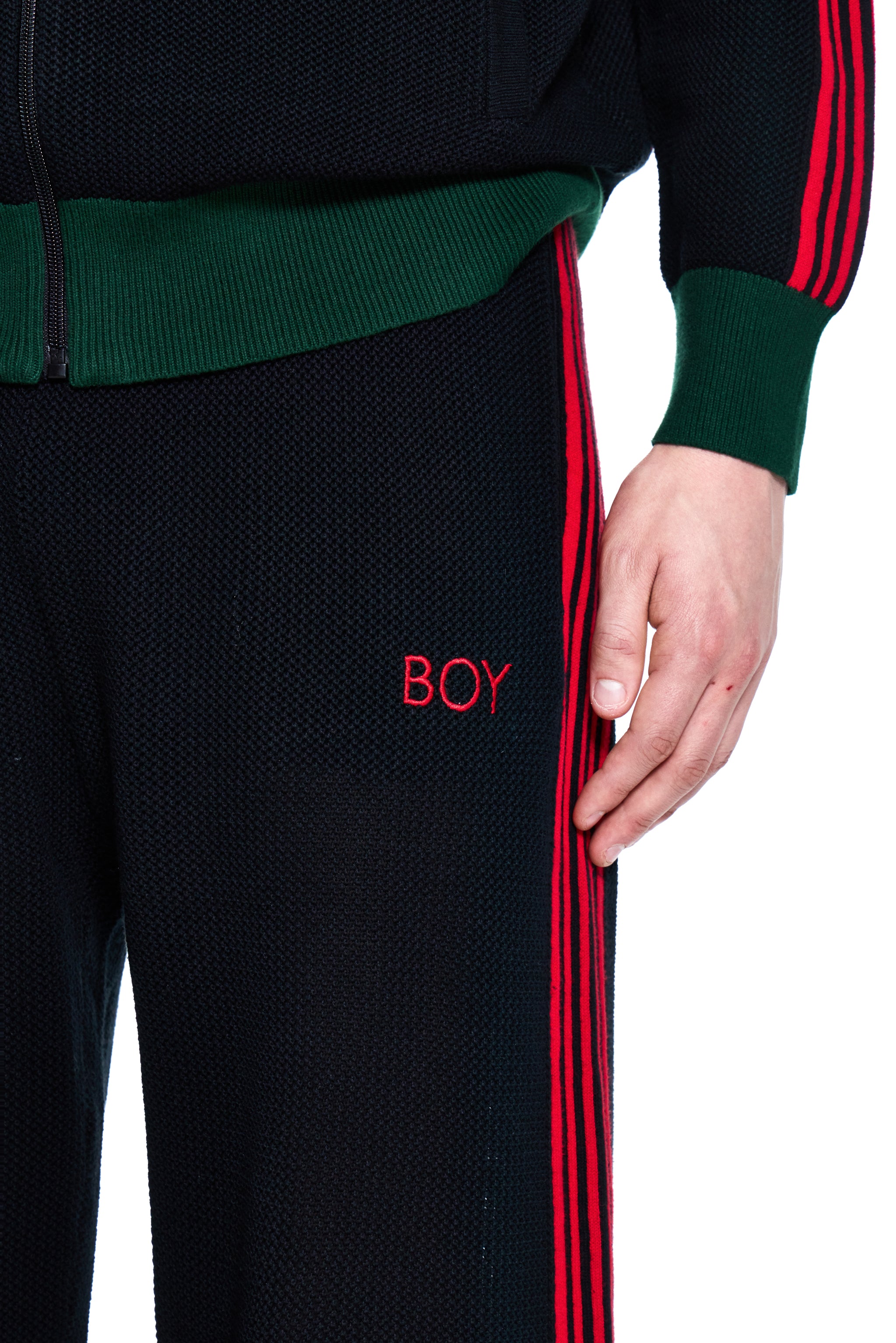 CROCHET TRACKSUIT TROUSERS