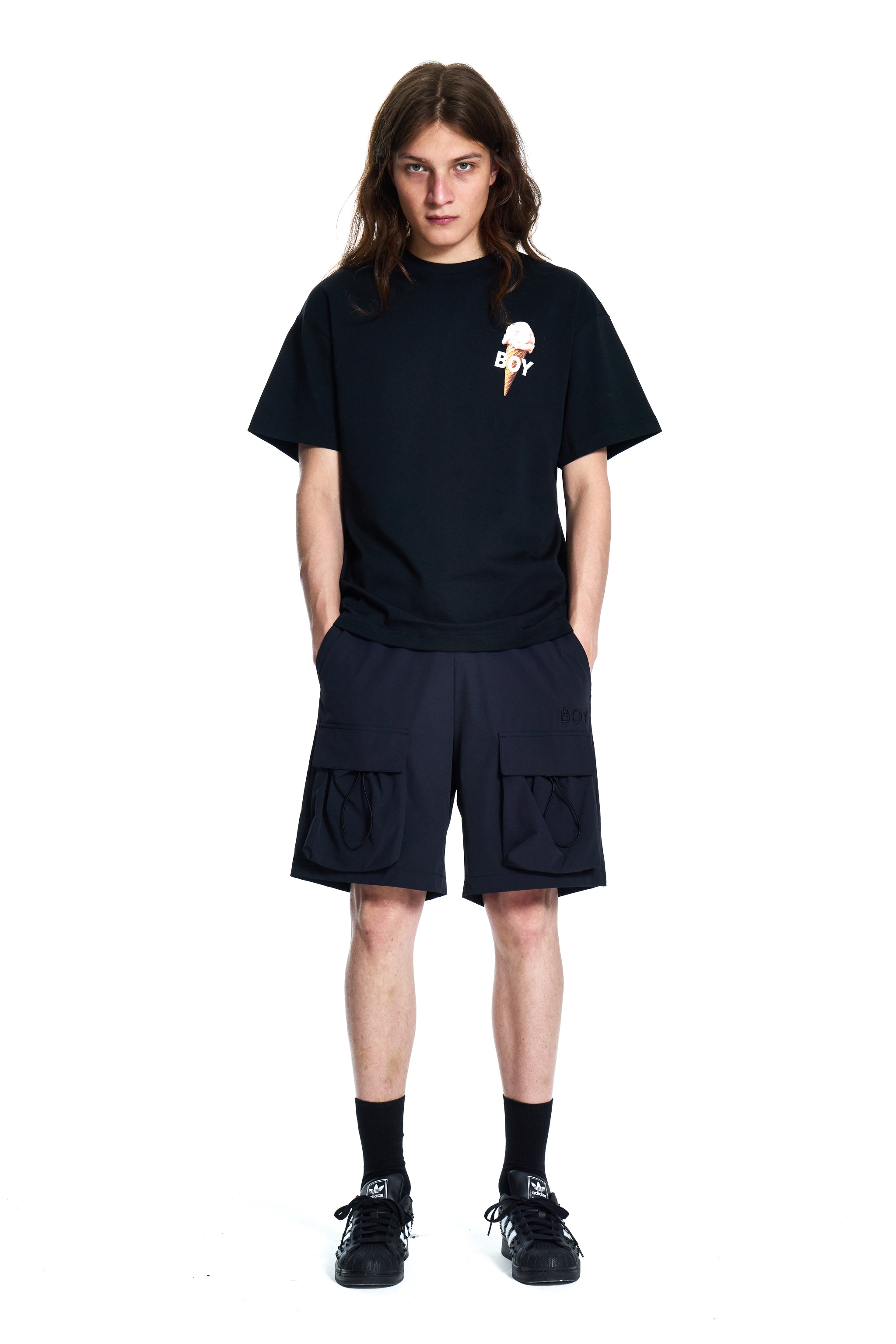 NYLON CARGO SHORTS