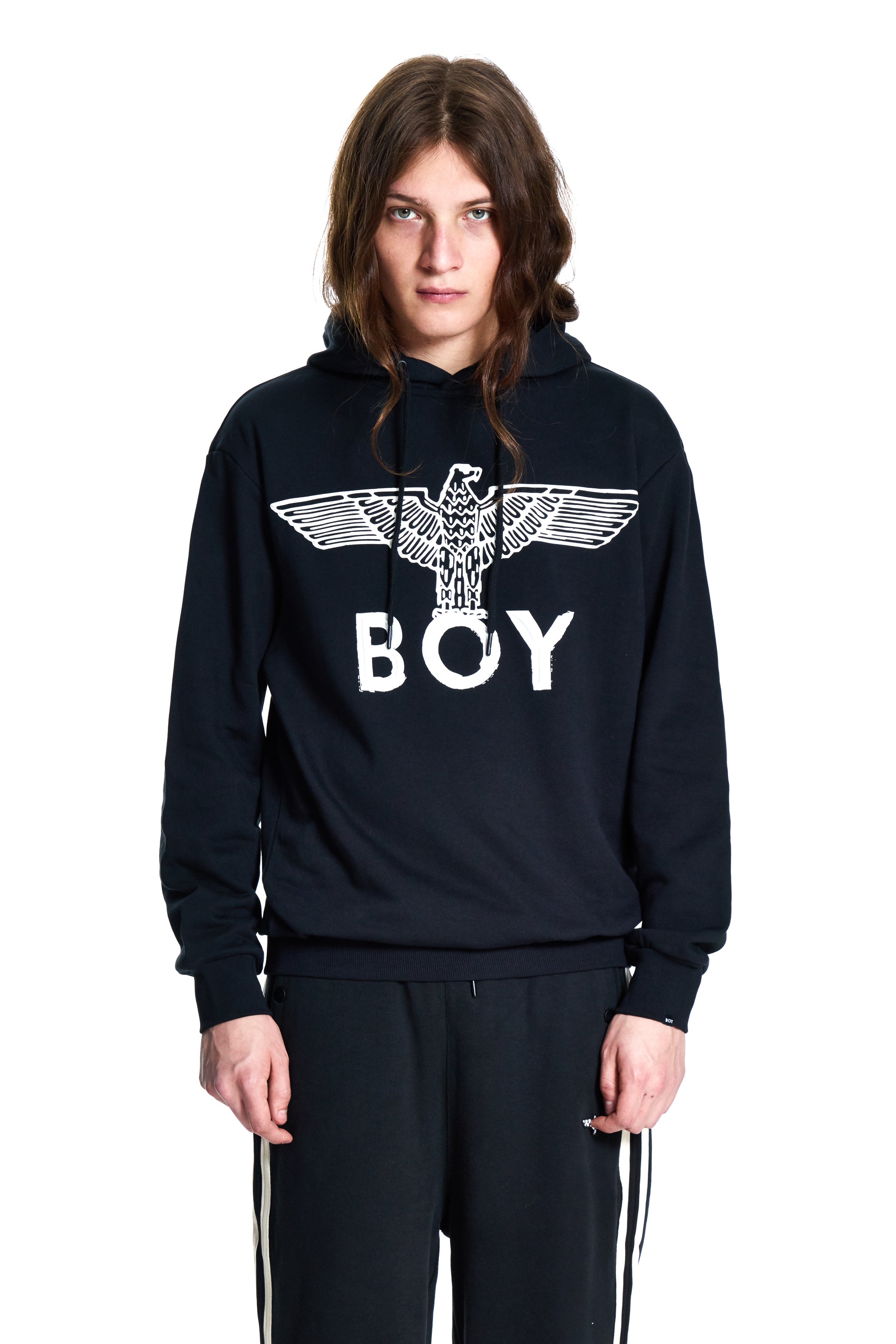 BOY EAGLE SCRIBBLE HOODIE – BOY London