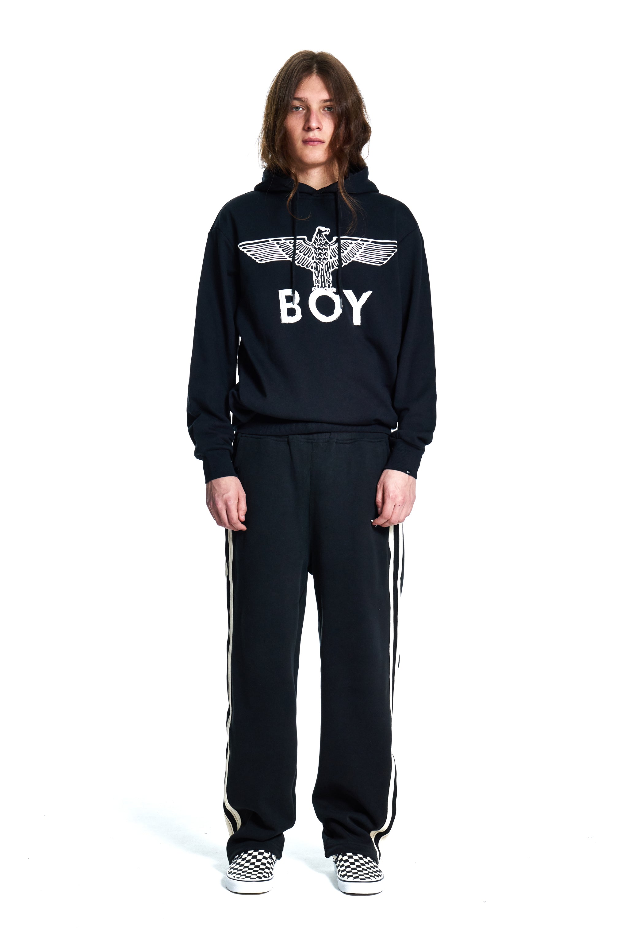 BOY EAGLE SCRIBBLE HOODIE