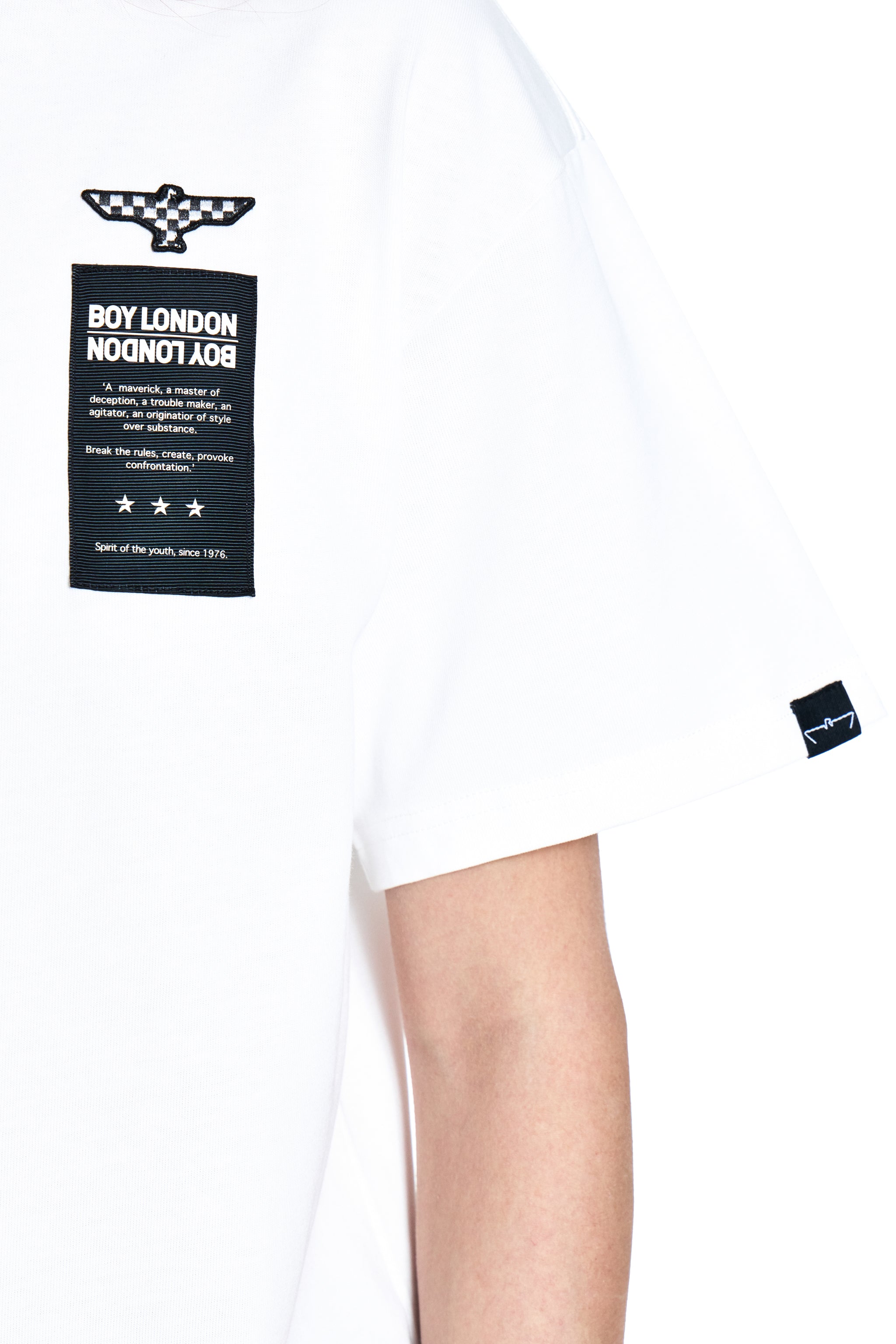 WARP WHITE T-SHIRT