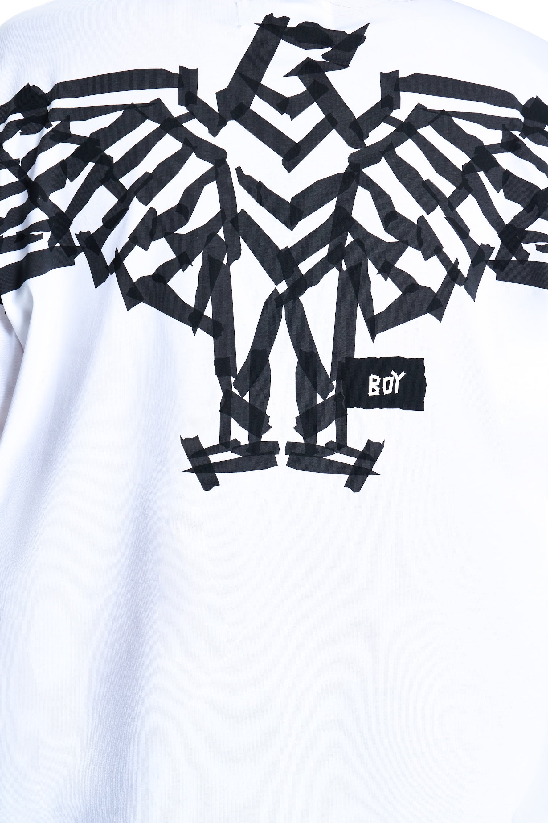 BOY TAPE EAGLE BACKPRINT T-SHIRT