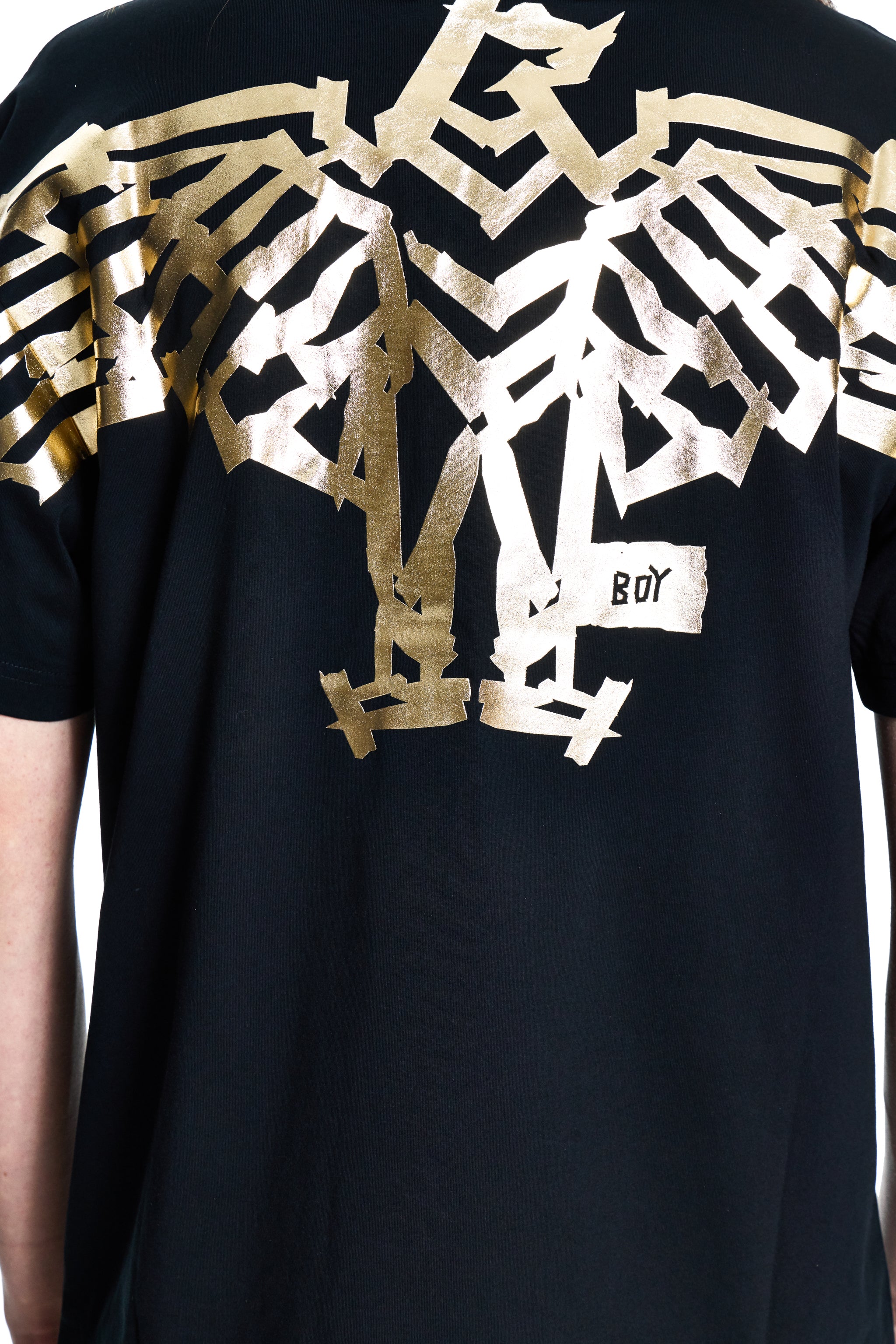 BOY TAPE EAGLE BACKPRINT T-SHIRT