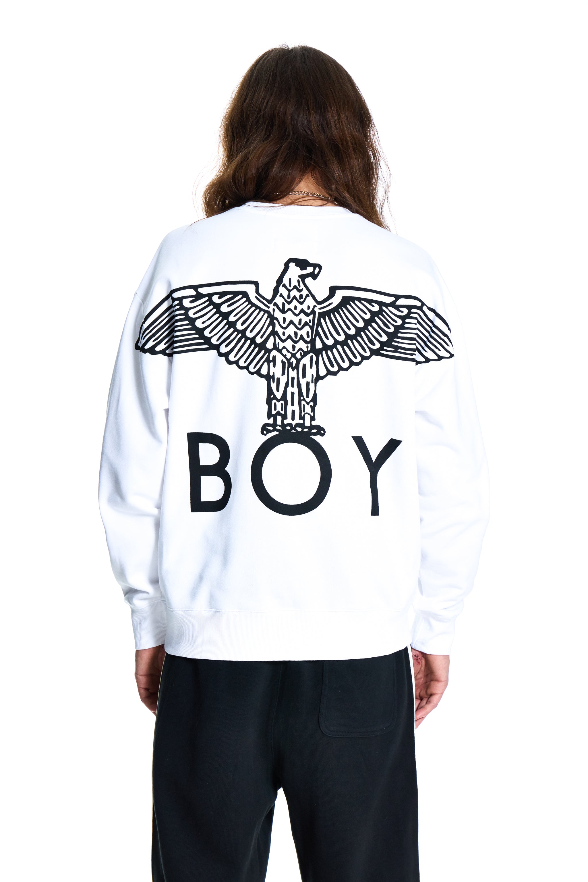 BOY EAGLE BACKPRINT SWEATSHIRT