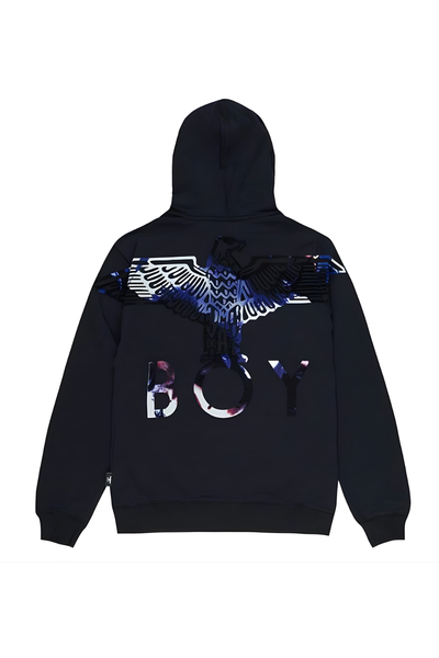 BOY EAGLE FLOCK HOODIE – BOY London