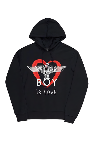 BOY IS LOVE HOODIE – BOY London