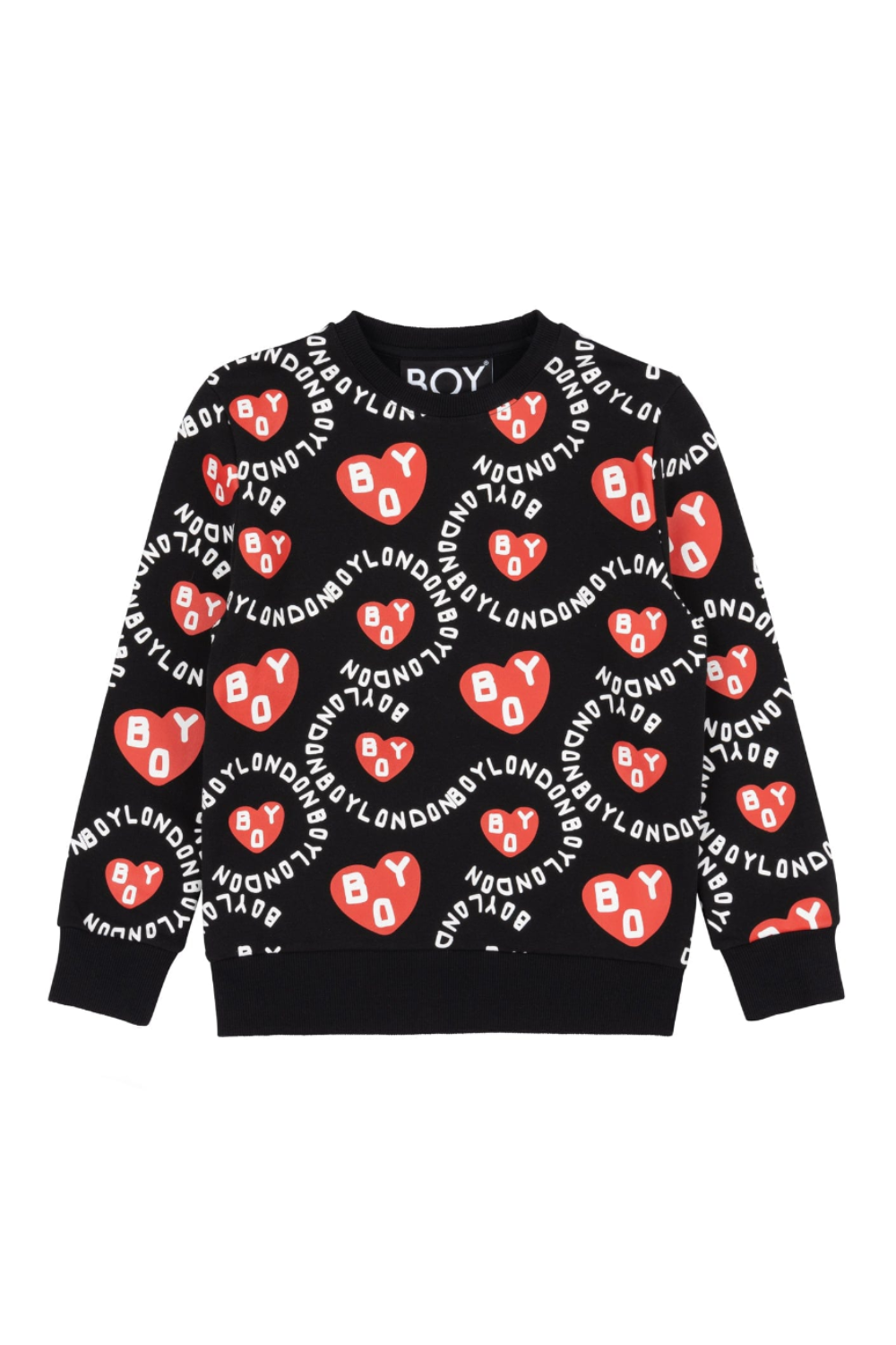 BOY London sweatshirt on white background