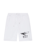 BOY London shorts on white background 