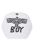 BOY London sweatshirt on white background