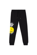 BOY London TEXT JOGGERS on white background