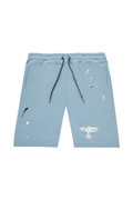 boy london shorts on white background