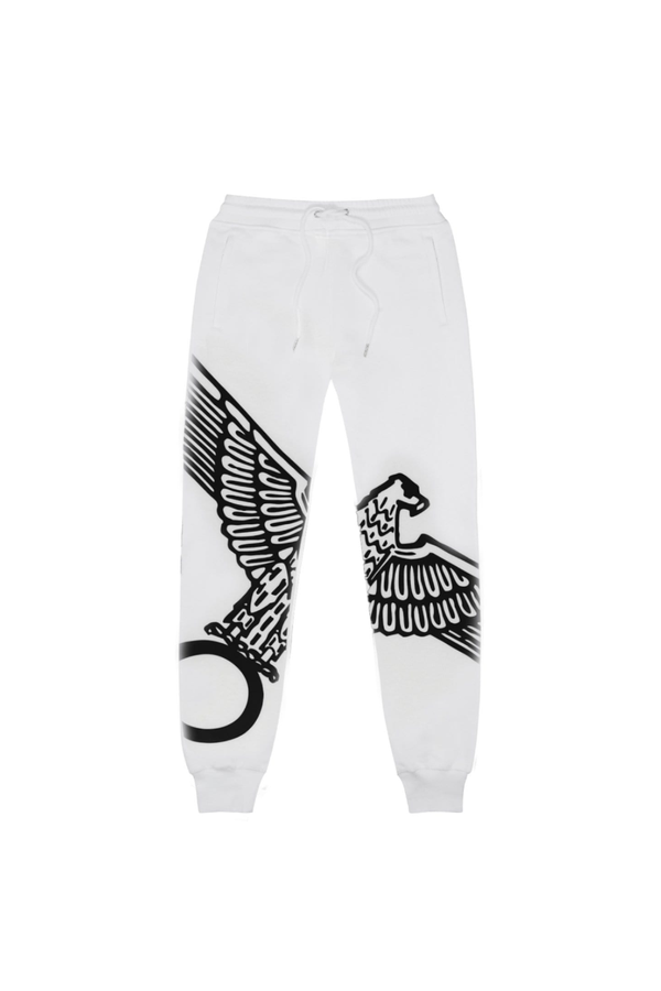 BOY London joggers on white background