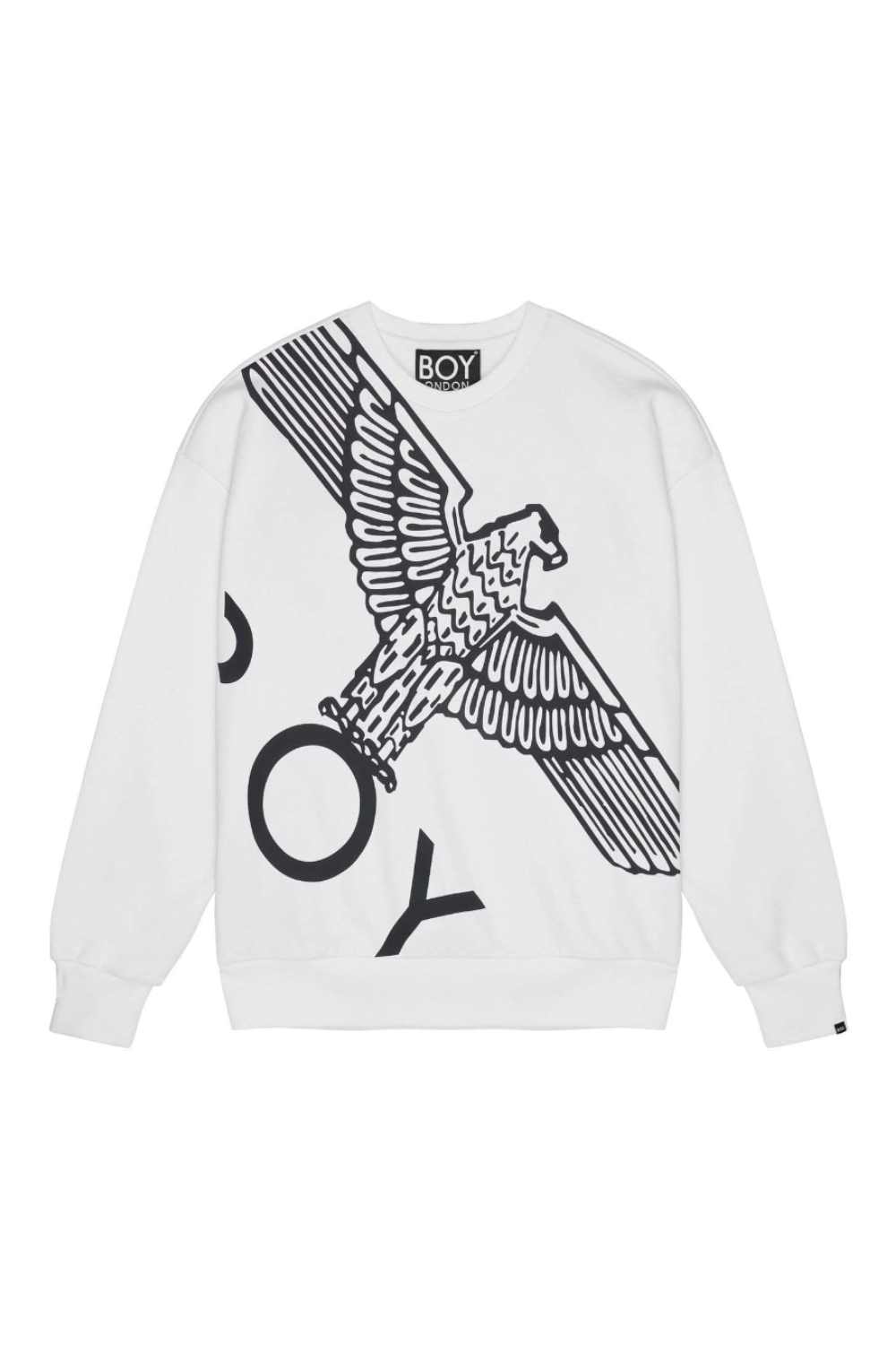 BOY London sweatshirt on white background