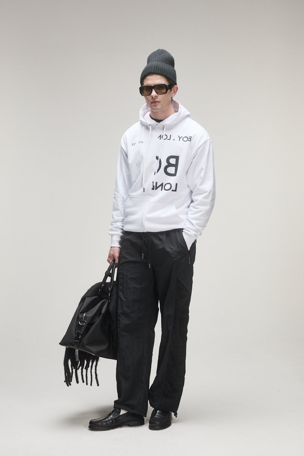 BOY EAGLE FLOCK HOODIE