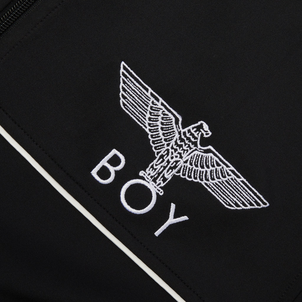 BOY London track top close up
