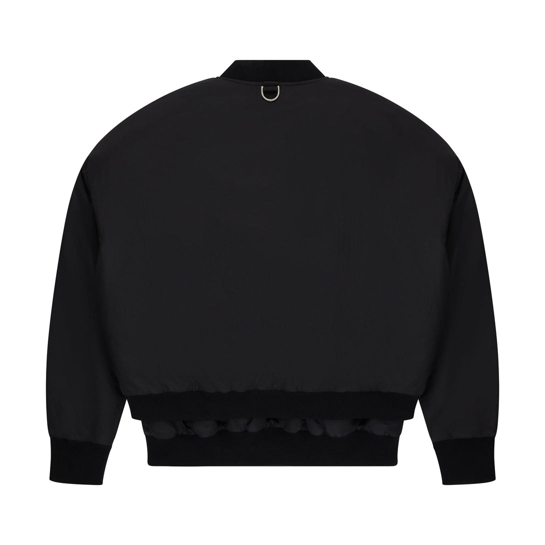 FUTURE BOY CORE MA1 BOMBER JACKET - BLACK