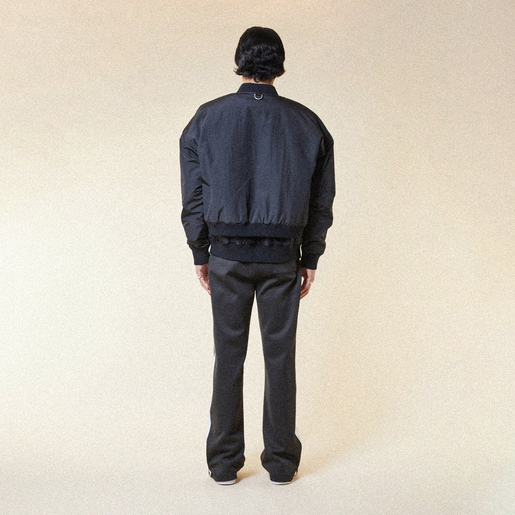 FUTURE BOY CORE MA1 BOMBER JACKET - BLACK