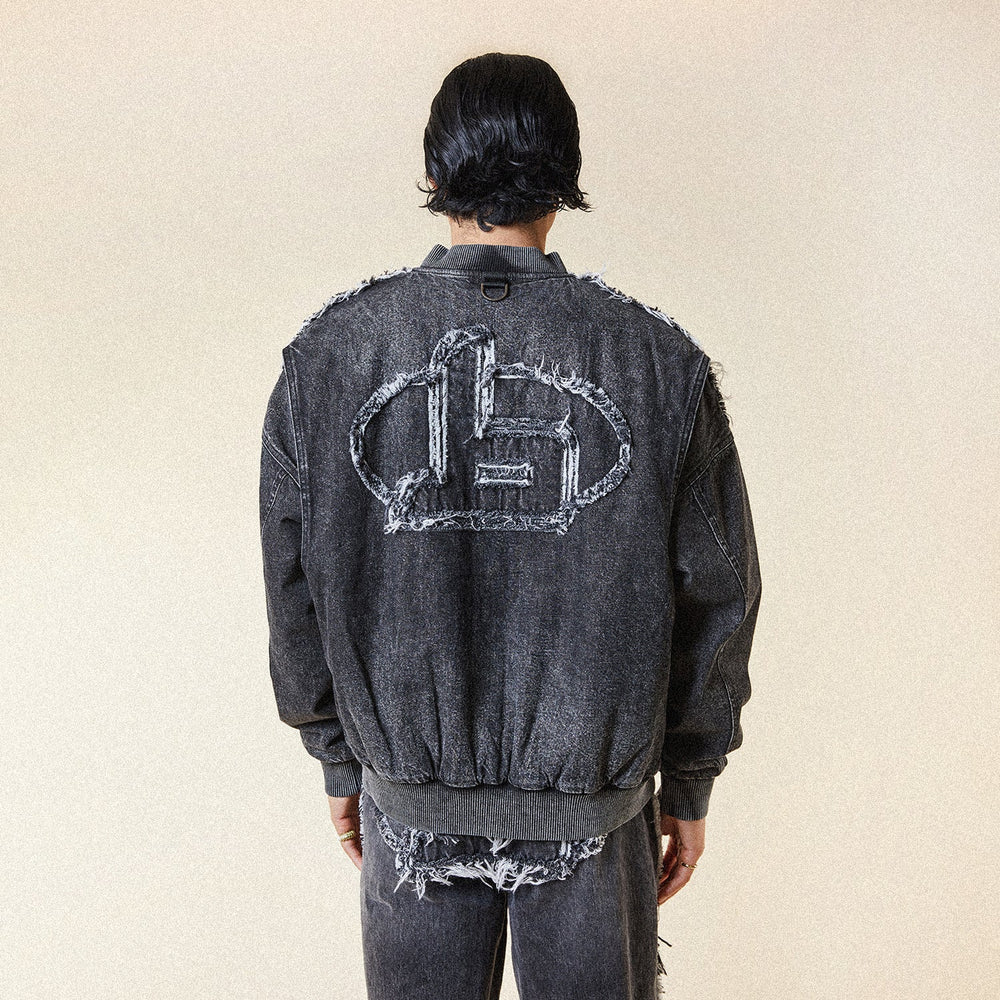 FUTURE BOY DENIM MA1 BOMBER JACKET – BOY London