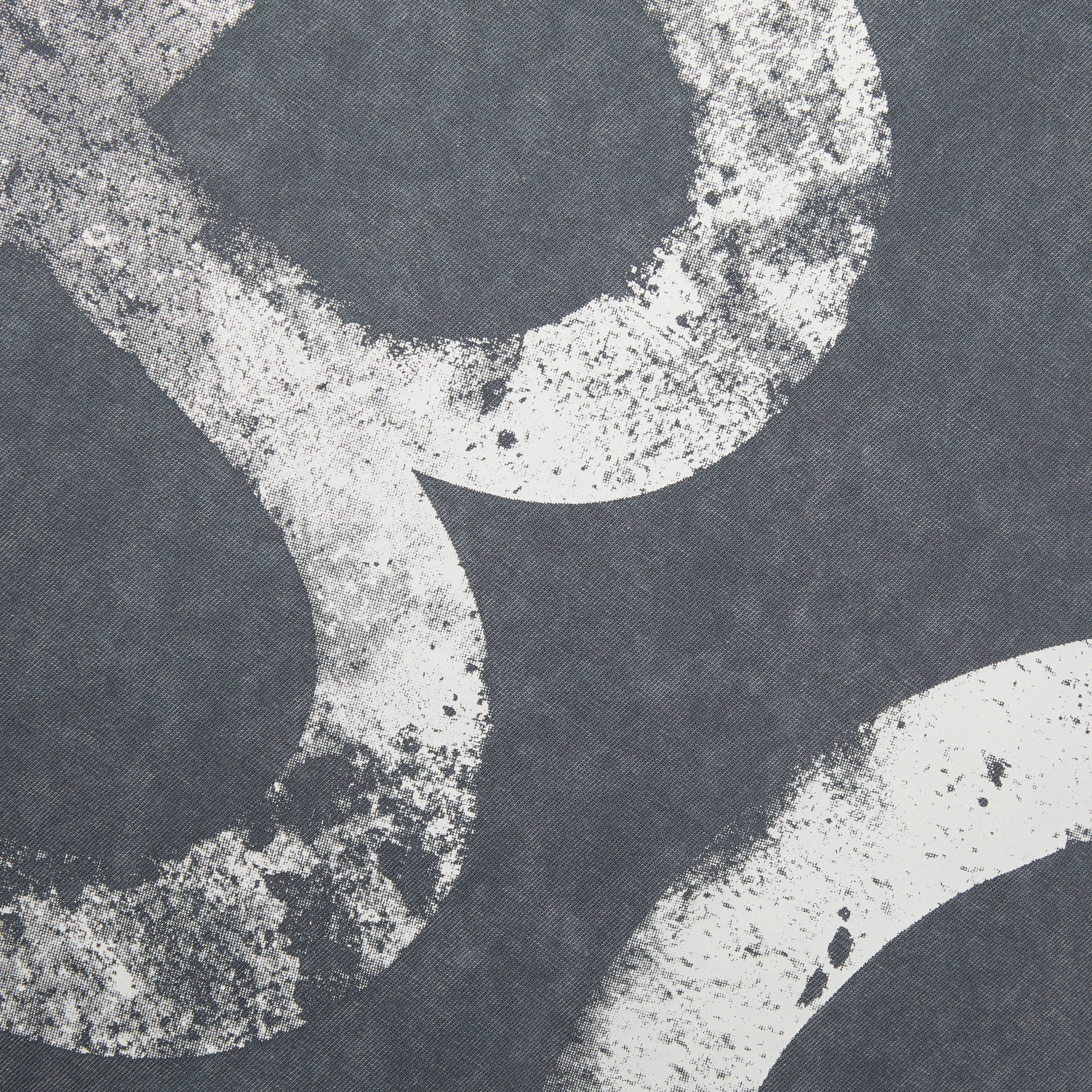 A Boy London gray cotton T-shirt with the text 'BOY' printed in large white letters on the front.