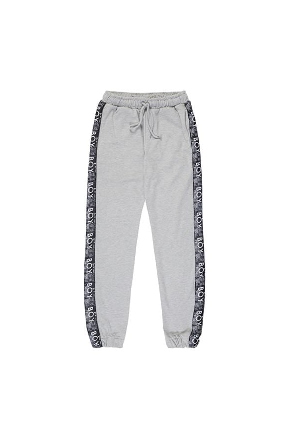 Boy London grey joggers on white background