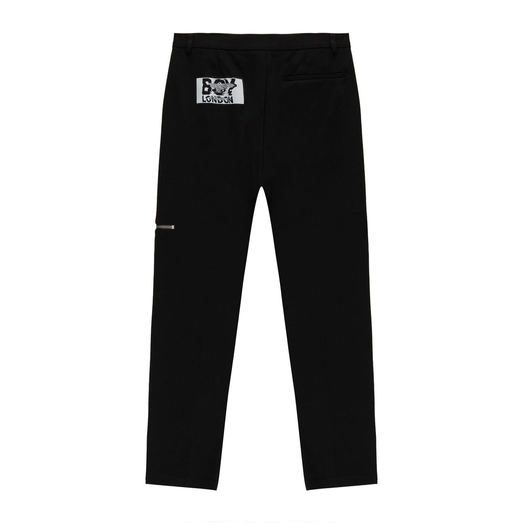 BOY London trousers on white background