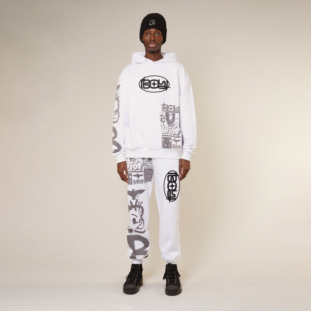 Boy London white hoodie