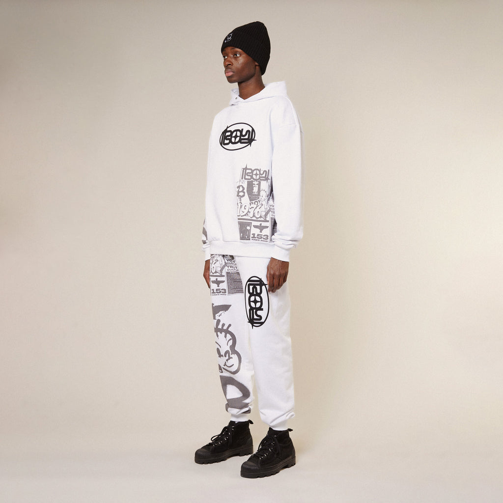 Boy London white hoodie