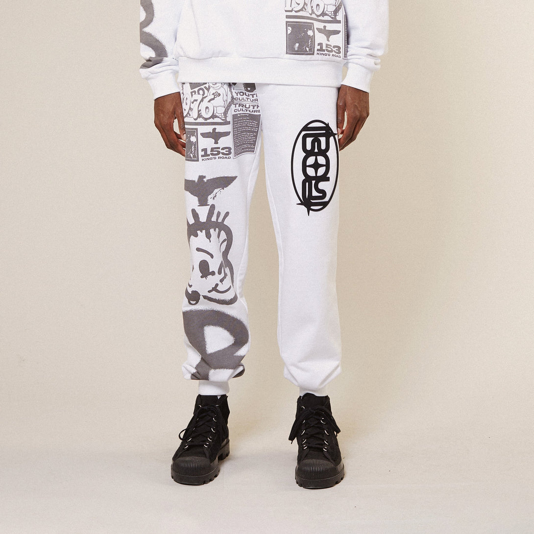 KINGS ROAD GRAFFITI JOGGERS – BOY London - Main Image